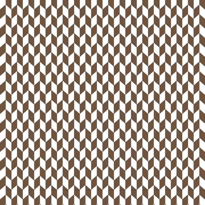 Chevron Brown UV Printed Acrylic Sheet
