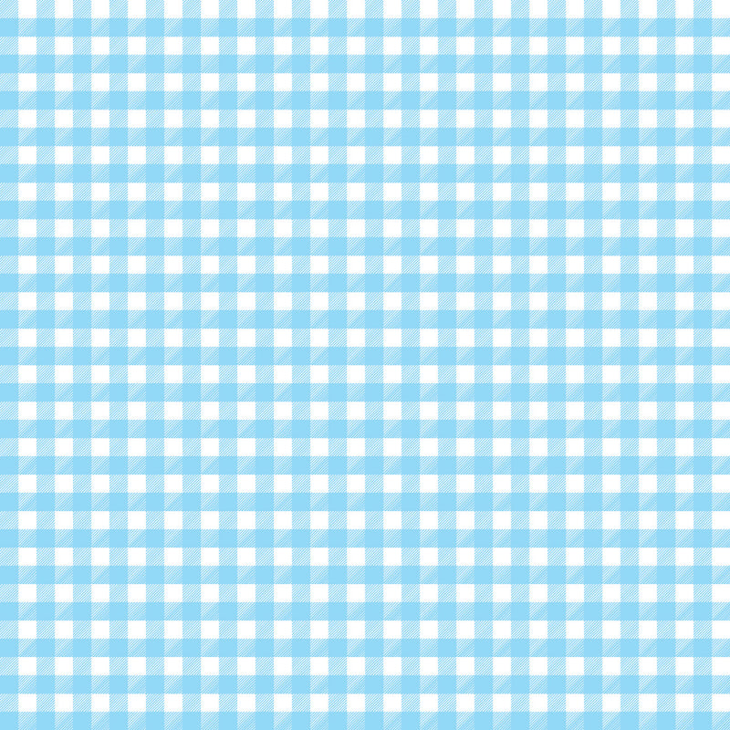 Gingham Light Blue UV Printed Acrylic Sheet