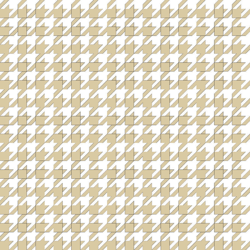 Houndstooth Beige UV Printed Acrylic Sheet