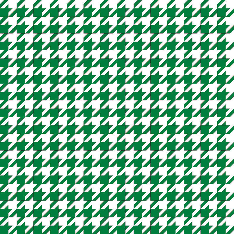 Houndstooth Dark Green UV Printed Acrylic Sheet