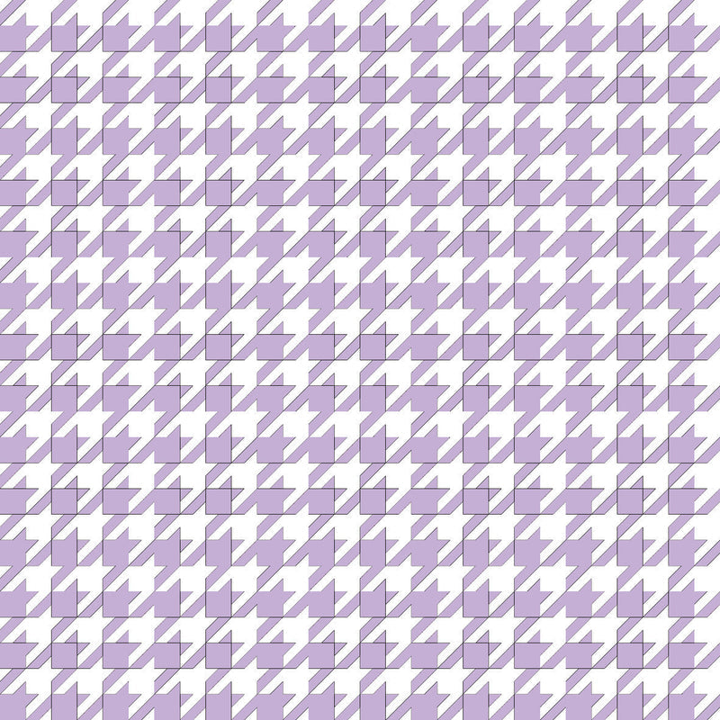 Houndstooth Light Purple UV Printed Acrylic Sheet