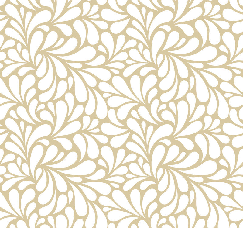 Retro Blooms Beige UV Printed Acrylic Sheet
