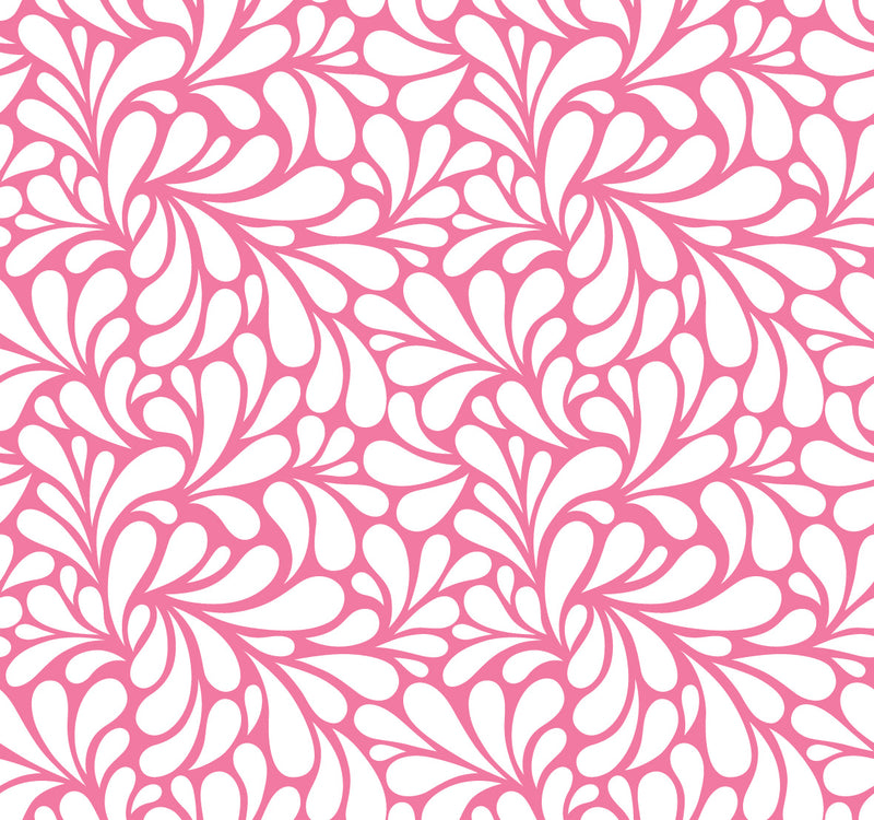 Retro Blooms Light Pink UV Printed Acrylic Sheet