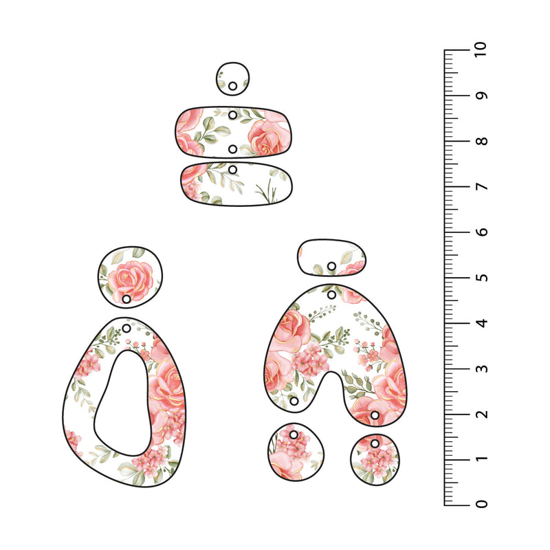 Roses UV Printed Acrylic Sheet