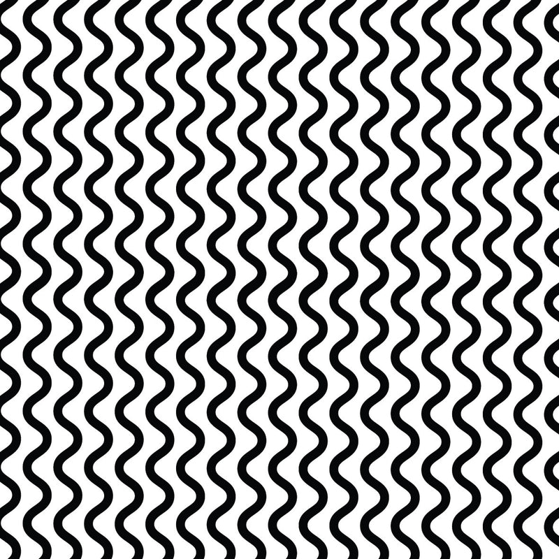 Waves Black UV Printed Acrylic Sheet
