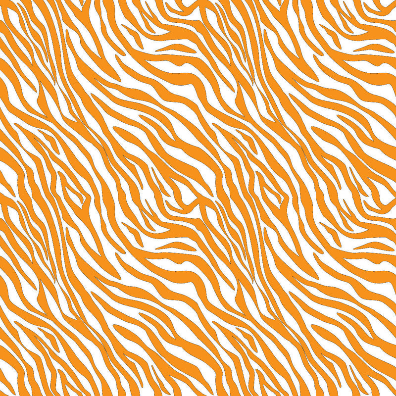 Zebra Orange UV Printed Acrylic Sheet