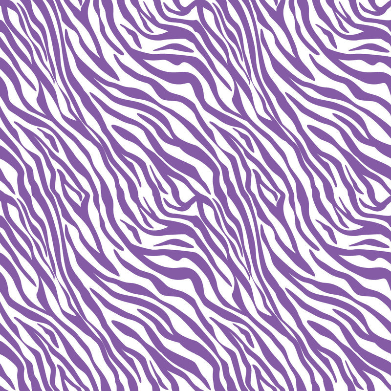 Zebra Dark Purple UV Printed Acrylic Sheet