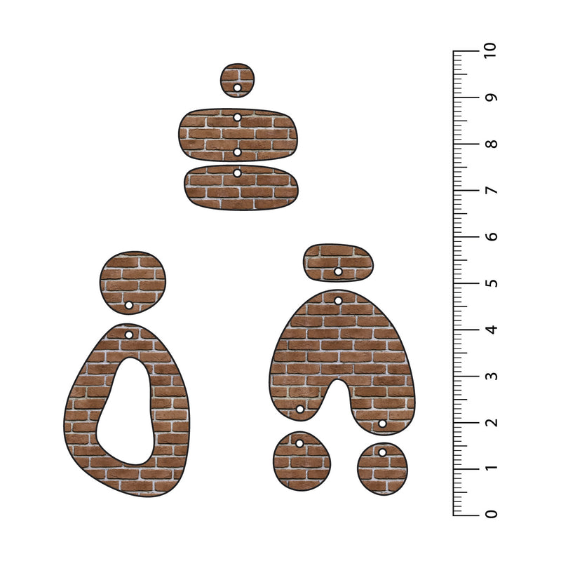 Bricks UV Printed Acrylic Sheet