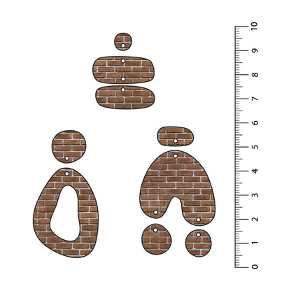 Bricks UV Printed Acrylic Sheet