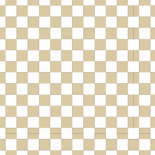 Checkerboard Beige UV Printed Acrylic Sheet