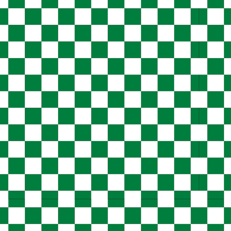 Checkerboard Dark Green UV Printed Acrylic Sheet