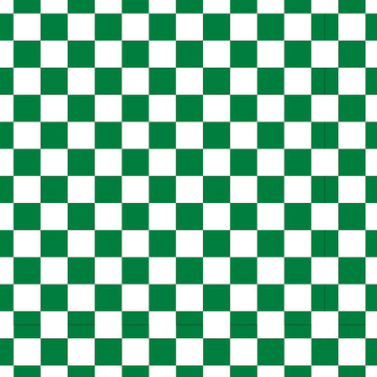 Checkerboard Dark Green UV Printed Acrylic Sheet