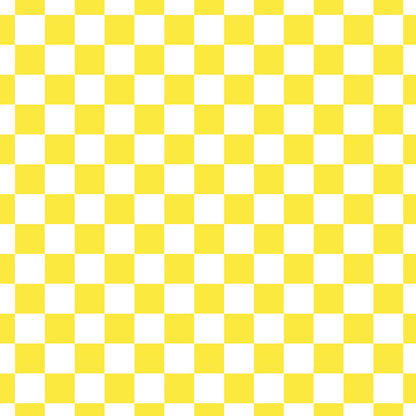 Checkerboard Yellow UV Printed Acrylic Sheet