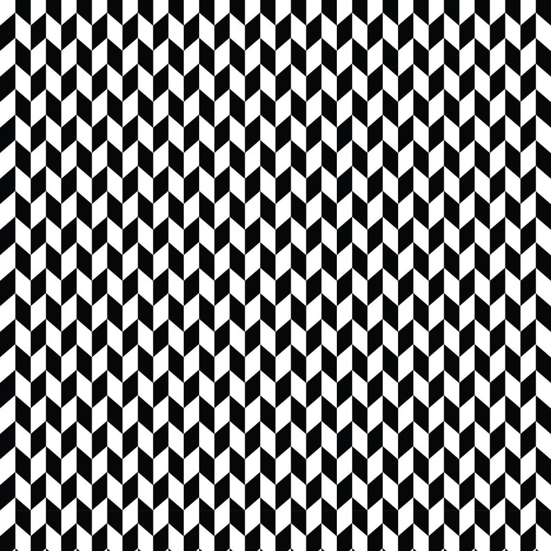 Chevron Black UV Printed Acrylic Sheet