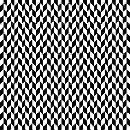 Chevron Black UV Printed Acrylic Sheet