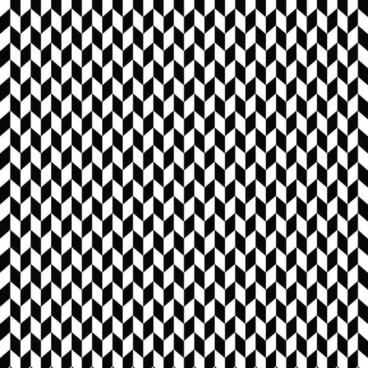 Chevron Black UV Printed Acrylic Sheet