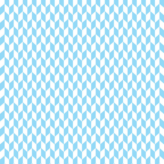 Chevron Light Blue UV Printed Acrylic Sheet
