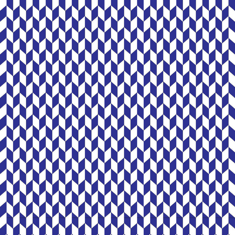 Chevron Dark Blue UV Printed Acrylic Sheet