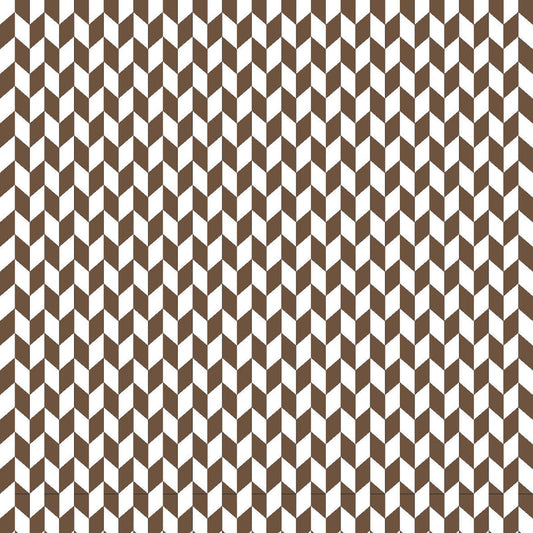 Chevron Brown UV Printed Acrylic Sheet