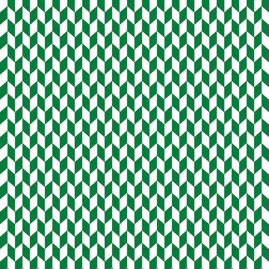 Chevron Dark Green UV Printed Acrylic Sheet