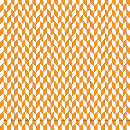 Chevron Orange UV Printed Acrylic Sheet
