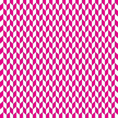 Chevron Bright Pink UV Printed Acrylic Sheet