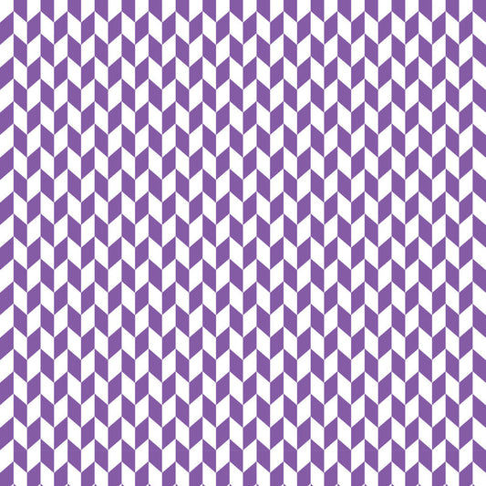 Chevron Dark Purple UV Printed Acrylic Sheet