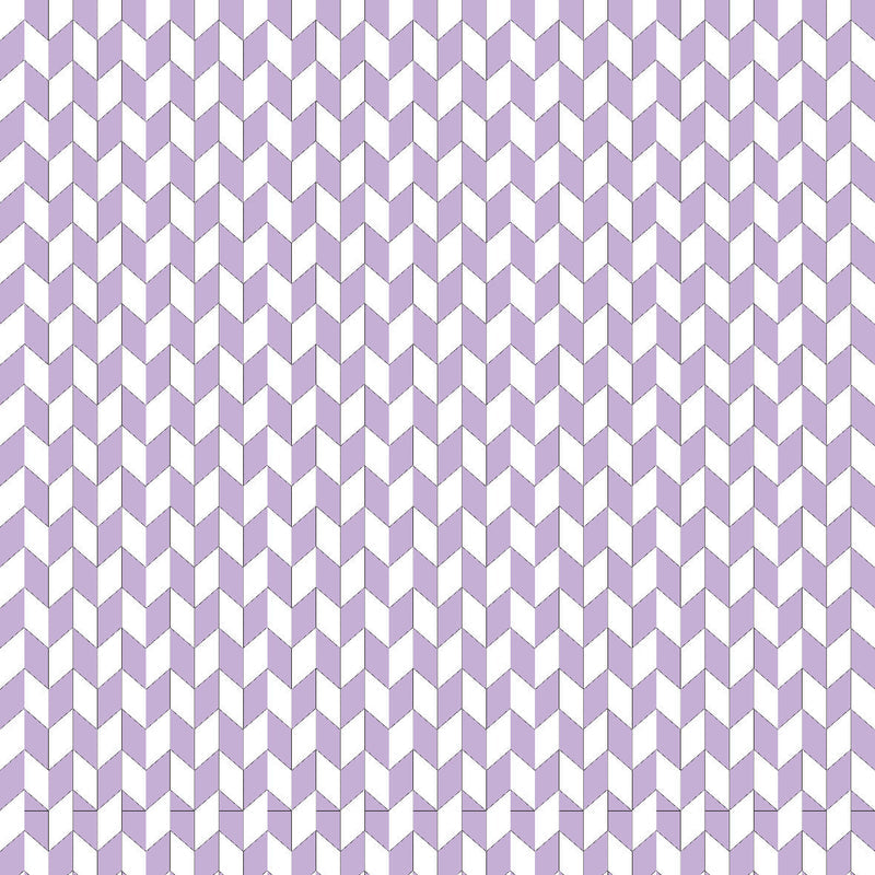 Chevron Light Purple UV Printed Acrylic Sheet