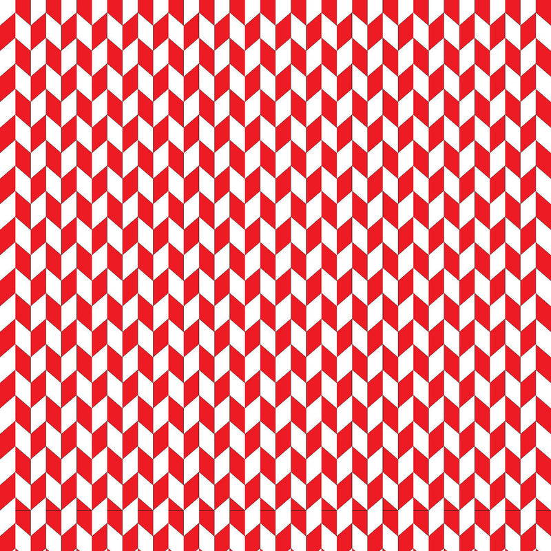 Chevron Red UV Printed Acrylic Sheet