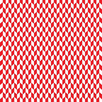 Chevron Red UV Printed Acrylic Sheet