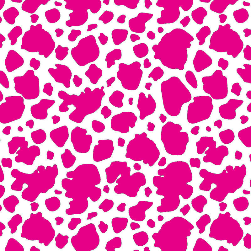Cow Bright Pink UV Printed Acrylic Sheet