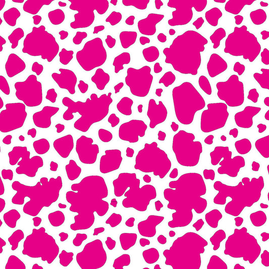 Cow Bright Pink UV Printed Acrylic Sheet