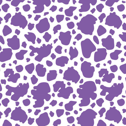 Cow Dark Purple UV Printed Acrylic Sheet