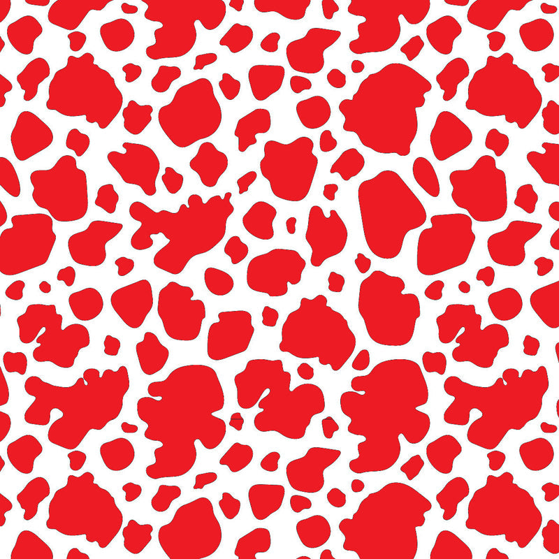 Cow Red UV Printed Acrylic Sheet