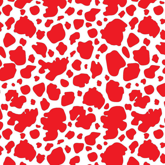 Cow Red UV Printed Acrylic Sheet