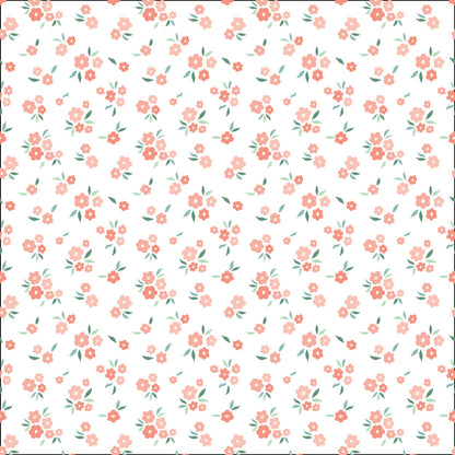 Ditsy Flowers UV Printed Acrylic Sheet