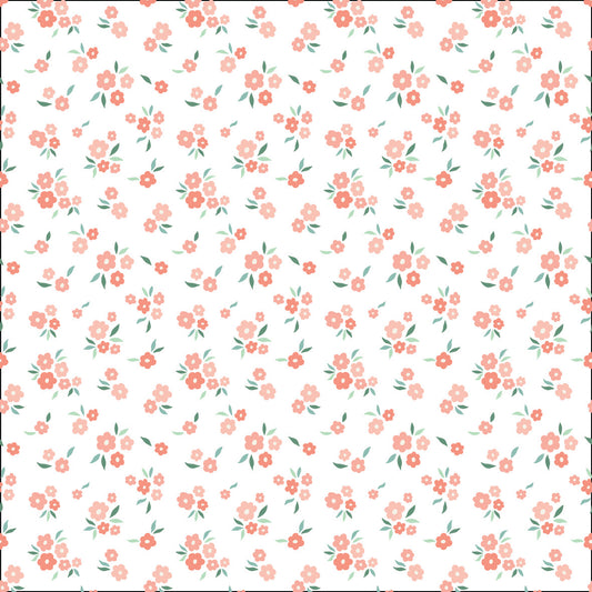 Ditsy Flowers UV Printed Acrylic Sheet
