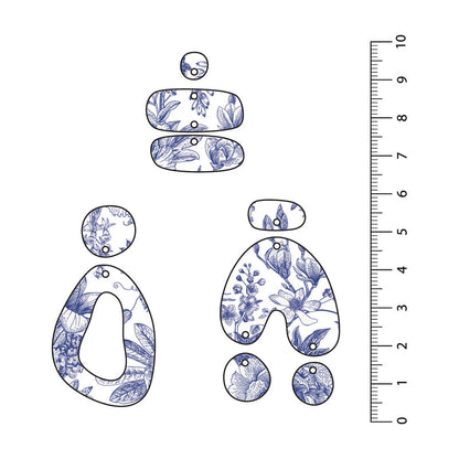 Floral China UV Printed Acrylic Sheet
