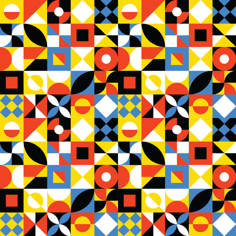 Geometric Shapes UV Printed Acrylic Sheet