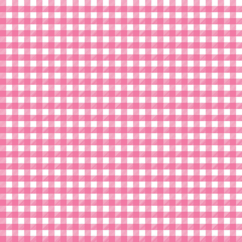 Gingham Light Pink UV Printed Acrylic Sheet