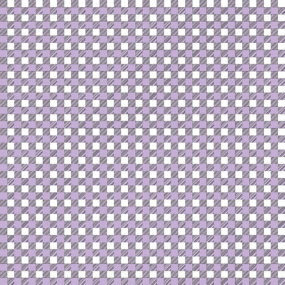 Gingham Light Purple UV Printed Acrylic Sheet