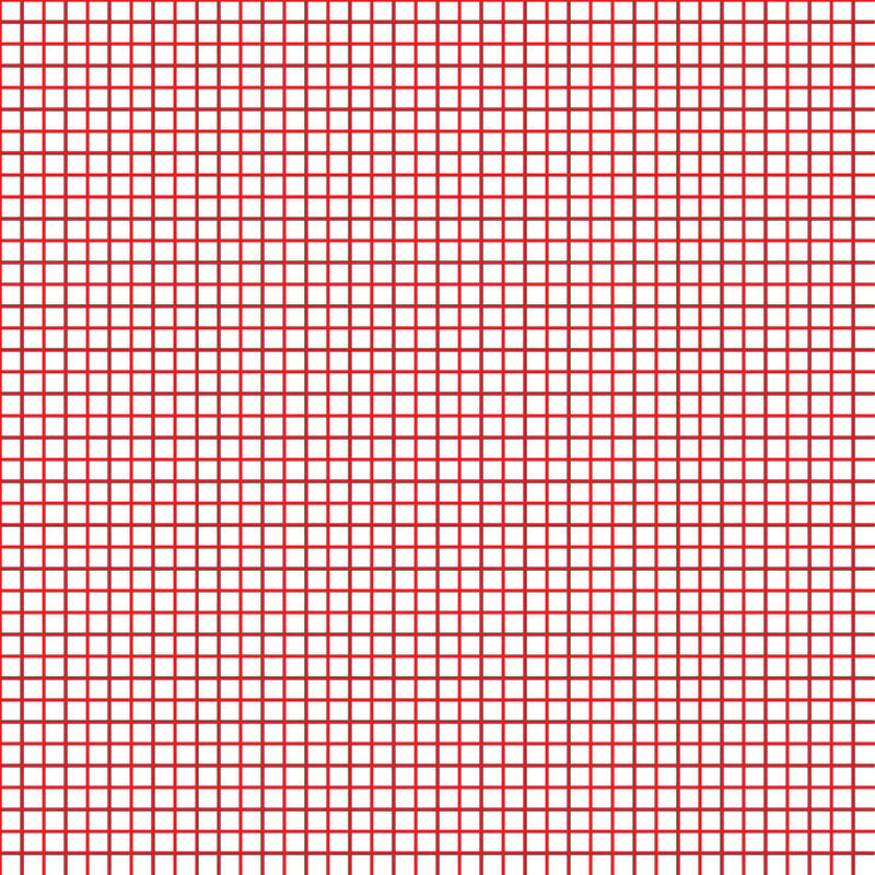 Grid Red UV Printed Acrylic Sheet