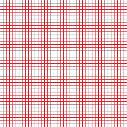 Grid Red UV Printed Acrylic Sheet