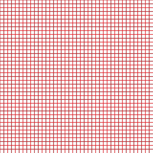 Grid Red UV Printed Acrylic Sheet