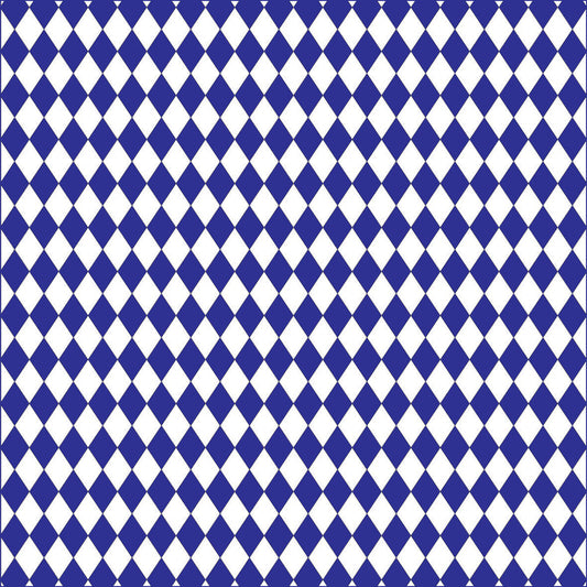Harlequin Dark Blue UV Printed Acrylic Sheet