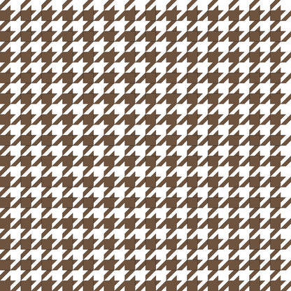 Houndstooth Brown UV Printed Acrylic Sheet