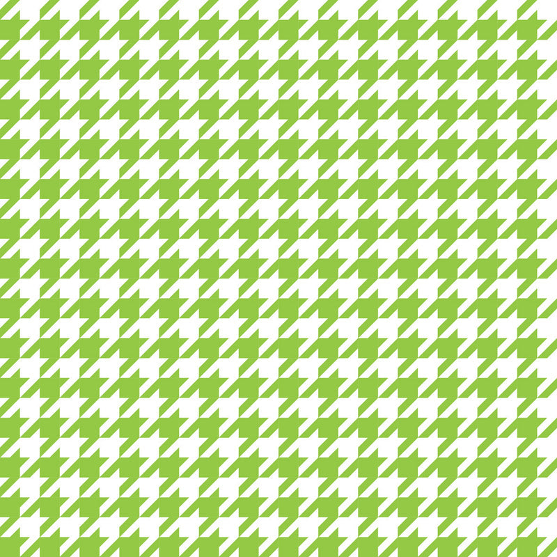 Houndstooth Light Green UV Printed Acrylic Sheet