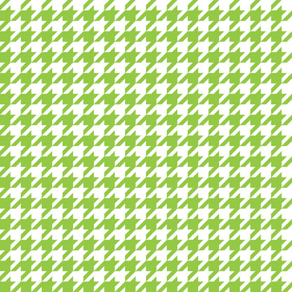Houndstooth Light Green UV Printed Acrylic Sheet