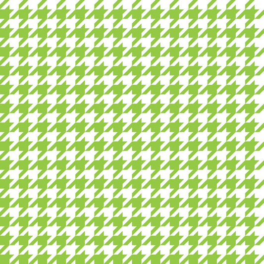 Houndstooth Light Green UV Printed Acrylic Sheet
