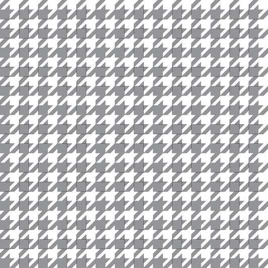 Houndstooth Grey UV Printed Acrylic Sheet